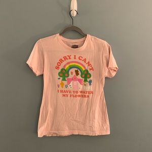 Animal Crossing Boxed Lunch Pink T-shirt